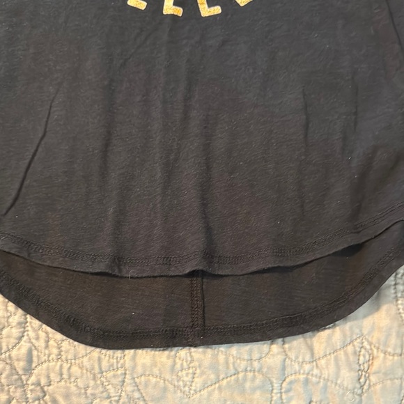 Pittsburgh Steelers Girls Black and Yellow T-Shirt size youth large - Picture 4 of 5